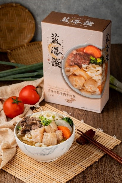 Braised half-gluten and half-meat noodles (pack of 2)