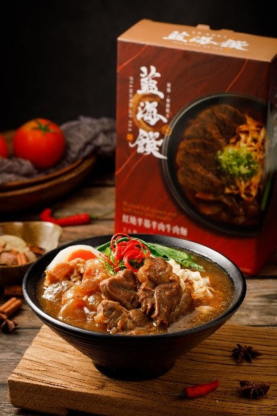 Braised half-gluten and half-meat noodles (pack of 2)